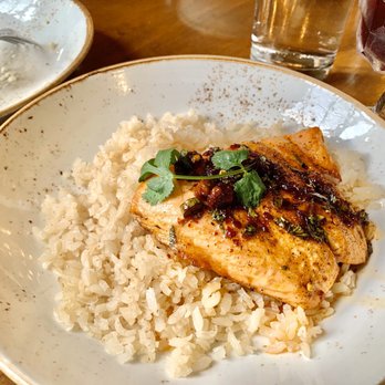 RED O - Salmon and Keto Risotto - Mexican Near Me - San Diego, California RED O - Salmon and Keto Risotto - Mexican Near Me - San Diego, California
