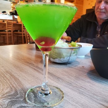Oishii Japanese Bistro - Midori martini - Sushi Bars Near Me - Powell, Ohio Oishii Japanese Bistro - Midori martini - Sushi Bars Near Me - Powell, Ohio