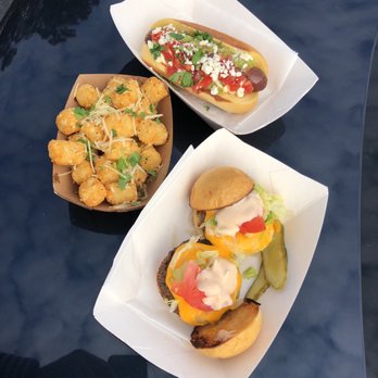 MOMO Gastrotruck - I couldn't help myself...the wagyu sliders, bison dog and Parmesan tots - Food Trucks Near Me MOMO Gastrotruck - I couldn't help myself...the wagyu sliders, bison dog and Parmesan tots - Food Trucks Near Me