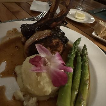 Butterfly Café - Pork Rib Chop - Seafood Near Me - Marathon, Florida Butterfly Café - Pork Rib Chop - Seafood Near Me - Marathon, Florida