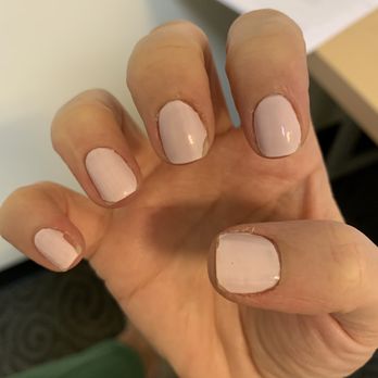 On the Nail - My nails just HOURS after a manicure this place - each nail chipped. And, look at my cuticles, does this look like a good manicure? - Nail Salons Near Me - Exton, Pennsylvania