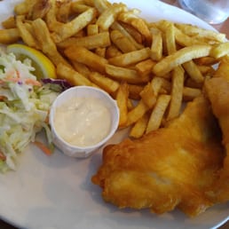 Halibut and Chips