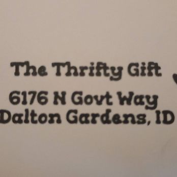 The Thrifty Gift - Thrift Stores Near Me - Dalton Gardens, Idaho The Thrifty Gift - Thrift Stores Near Me - Dalton Gardens, Idaho