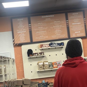 Bears Bagels - Menu with FRED DURST standing in front of me - Bagels Near Me - Hilliard, Ohio