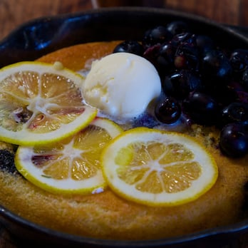 Manhattan Beach Post - Blueberry pancake - New American Near Me - Manhattan Beach, California