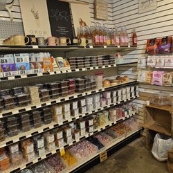 Jamison's Farm Market - The interior of the market with some of the items sold there.