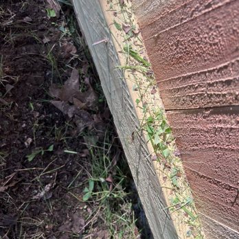 Kyle Fencing - They drove nails through that were too long and now they're poking out the other side. I found it when I scratched my leg on it. - Fences & Gates Near Me