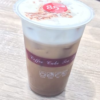 85°C Bakery Cafe-Sugar Land - Iced medium salted caramel coffee. So good. Creamy, aromatic, and the right balance of sweet and salty. Shake well before drinking. - Coffee & Tea Near Me - Sugar Land, Texas 85°C Bakery Cafe-Sugar Land - Iced medium salted caramel coffee. So good. Creamy, aromatic, and the right balance of sweet and salty. Shake well before drinking. - Coffee & Tea Near Me - Sugar Land, Texas