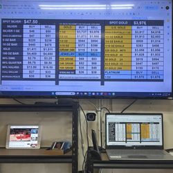 Coins Plus - Spot prices for purchase and sale.