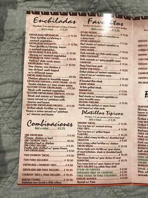 Menu photo 8 El Michoacano Shafter, CA