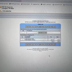 SouthLand Power Sports - Actual cost for caliper