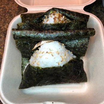 Kukai - Smoked salmon and pork belly onigiri - Japanese Near Me - Tucson, Arizona Kukai - Smoked salmon and pork belly onigiri - Japanese Near Me - Tucson, Arizona
