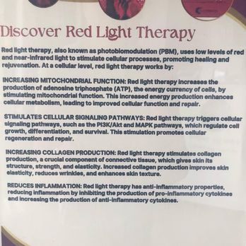 Energy Wave Spa - Benefits of Red light therapy - Hair Salons Near Me - North Myrtle Beach, South Carolina