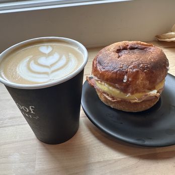 Balloon Roof - Latte and egg sandwich - Bakeries Near Me - Tacoma, Washington Balloon Roof - Latte and egg sandwich - Bakeries Near Me - Tacoma, Washington