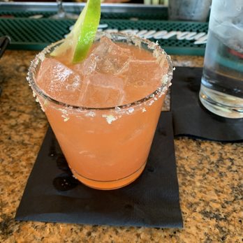 The Pump House - Strawberry Jalapeño Margarita - New American Near Me - Rock Hill, South Carolina