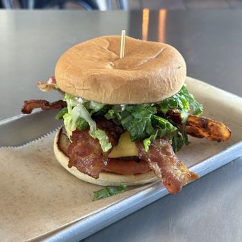 Blu Burgers & Brew - Big bacon burger - American Near Me - Mukilteo, Washington Blu Burgers & Brew - Big bacon burger - American Near Me - Mukilteo, Washington