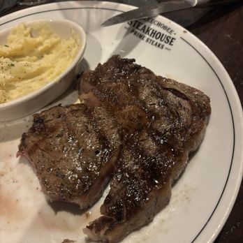 Okeechobee Steak House - Delmonico Ribeye Look at the size of that spinalis cap! - Steakhouses Near Me - West Palm Beach, Florida Okeechobee Steak House - Delmonico Ribeye Look at the size of that spinalis cap! - Steakhouses Near Me - West Palm Beach, Florida