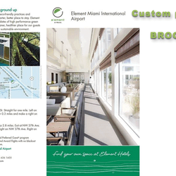 Miami RA - Custom printing for Element Hotel Miami International Airport
