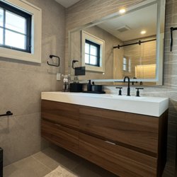 Plumb Works Plumbing & Heating - Wall mounted vanity