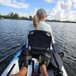 Brooklyn Kayak - We can zip across the bay quickly with both of us peddling!