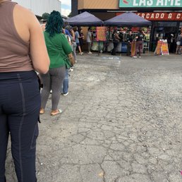 Line for Taco Tuesday