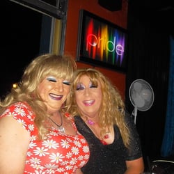 Pride Bar - Tonya & Valery from Indy Joined the Louisville Crossdresser Group for a night out get-together at Pride Bar..  Great Place!
