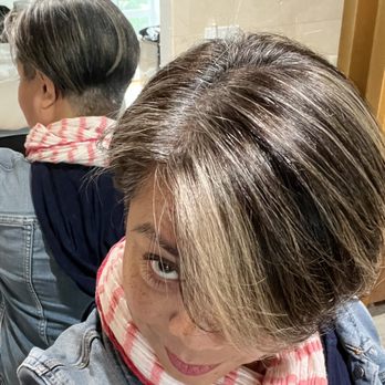 Pixiedot Salon - Selfie to see the back....  buzz!! - Hair Stylists Near Me - San Diego, California