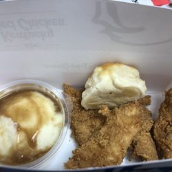 KFC - 5 dollar fill up tiny chicken strips