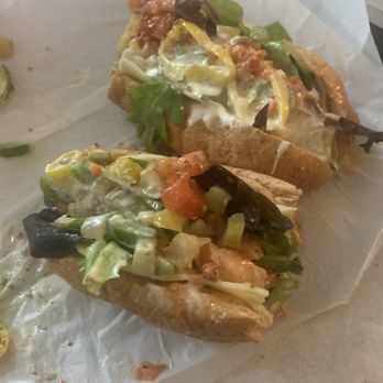 J & M Subs & Pizza - two subs on wax paper - Pizza Near Me - North Andover, Massachusetts