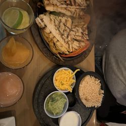 Chicken fajitas