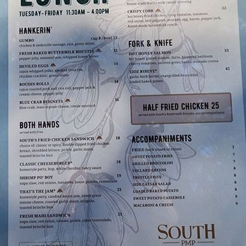 South Bar & Kitchen - MENU - Cajun/Creole Near Me - Pompano Beach, Florida South Bar & Kitchen - MENU - Cajun/Creole Near Me - Pompano Beach, Florida