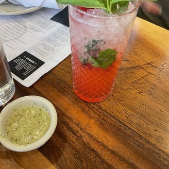 The Olive Restobar - Virgin Strawberry Mojito - Mediterranean Near Me - Downey, California The Olive Restobar - Virgin Strawberry Mojito - Mediterranean Near Me - Downey, California