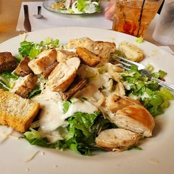 B&B Hitching Post - Caesar salad + chicken