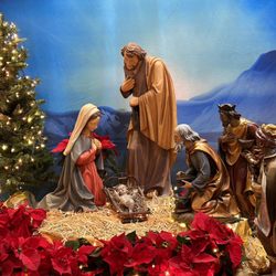 St. Patrick Catholic Church - Nativity Scene - Christmas 2023