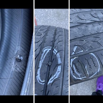 All 4 Tires - The tire they sold to me. Patched from the inside and plugged. - Tires Near Me - Marietta, Georgia All 4 Tires - The tire they sold to me. Patched from the inside and plugged. - Tires Near Me - Marietta, Georgia