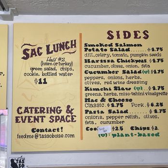 Tasso - Menu 4 of 4 - Delis Near Me - Eagle, Idaho Tasso - Menu 4 of 4 - Delis Near Me - Eagle, Idaho