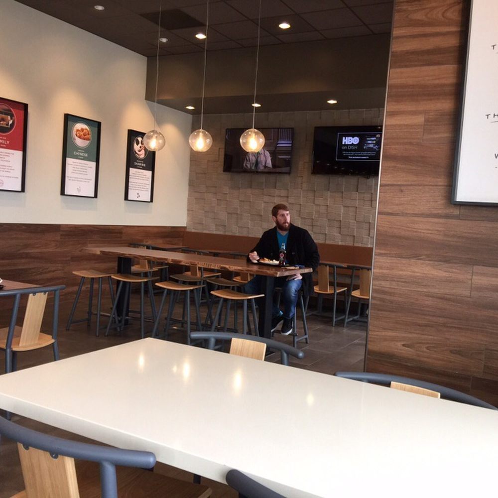 Panda Express - There is a large seating area with about ten tables and lots of chairs. - Fast Food Near Me - Ankeny, Iowa Panda Express - There is a large seating area with about ten tables and lots of chairs. - Fast Food Near Me - Ankeny, Iowa