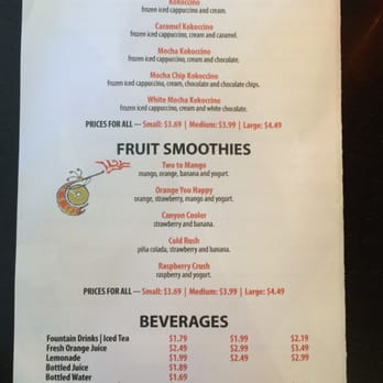 Kokobelli Bagel Cafe - Drink menus - Bagels Near Me - Mesa, Arizona Kokobelli Bagel Cafe - Drink menus - Bagels Near Me - Mesa, Arizona
