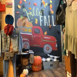 The fall display scene.