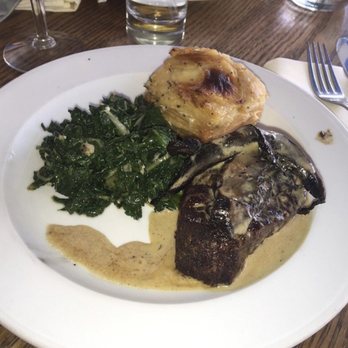 Lido - Braised Short Rib, Sautéed Spinach, Potato Gratin stack - Italian Near Me - New York, New York