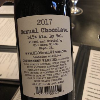 Pour Baby - Sexual chocolate wine - Wine Bars Near Me - Mobile, Alabama