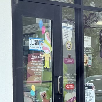 Menchie's Frozen Yogurt - Hours yet closed. 12:35pm when I showed up on 3/30/23. - Ice Cream & Frozen Yogurt Near Me - Houston, Texas
