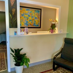 Gulfport Massage Therapy - Beautiful and homey front desk area, friendly receptionist!