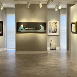 Harmon-Meek Gallery - works by Richard Segalman, Gabriela Dellosso, Will Barnet, Reynier Llanes