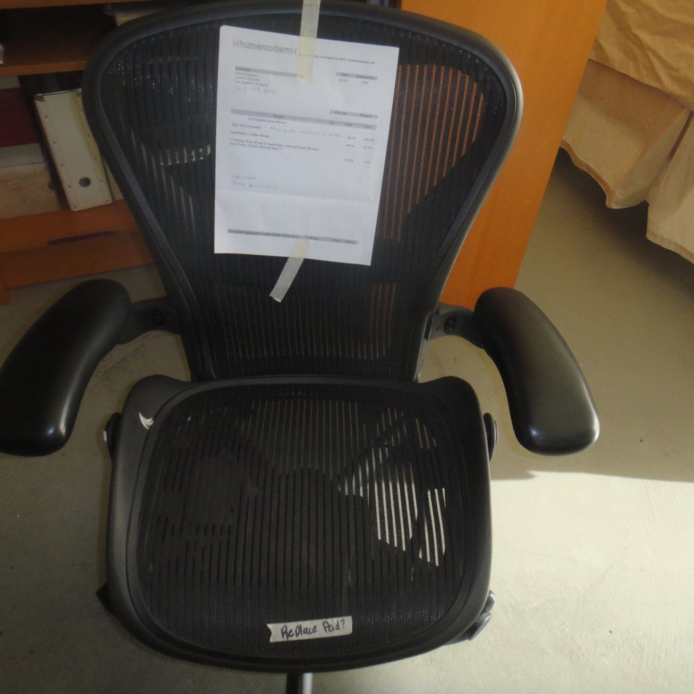 humemodern - Yes, this is my beautiful Aeron in need of some TLC! - Furniture Reupholstery Near Me - Los Angeles, California humemodern - Yes, this is my beautiful Aeron in need of some TLC! - Furniture Reupholstery Near Me - Los Angeles, California