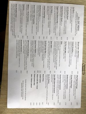 Menu photo 1 The Colonel's Son Black Rock, VIC Menu photo 1 The Colonel's Son Black Rock, VIC
