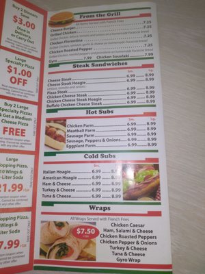 Menu photo 3 Castillo's Pizzaria 2 Walterboro, SC Menu photo 3 Castillo's Pizzaria 2 Walterboro, SC