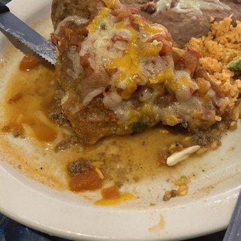 El Rincon Mexican Kitchen & Tequila Bar - Addison Circle - Chili relleno - Mexican Near Me - Addison, Texas