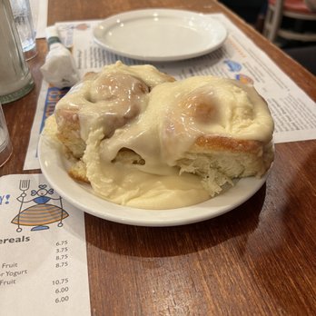 Ann Sather Restaurant - Two Cinnamon Rolls - Scandinavian Near Me - Chicago, Illinois