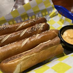 Replays Family Sports Grill - Pretzel Sticks with Beer Cheese